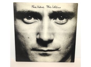 Phil Collins FACE VALUE Record Album LP