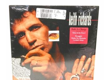 Keith Richards Talk Is Cheap Record Album LP