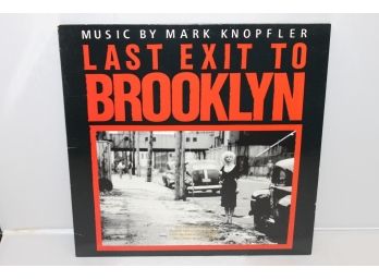 Mark Knopfler Dire Straits Promo Last Exit To Brooklyn Vinyl Record Album