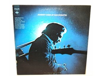 Johnny Cash At San Quentin Record Album LP