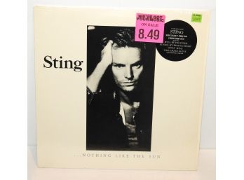 Sting Nothing Like The Sun Record Album Double LP