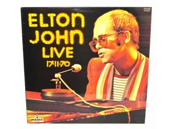 Elton John LIVE Record Album LP Hallmark Label