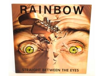 Rainbow Straight Between The Eyes Record Album LP