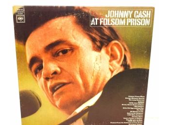 Johnny Cash FOLSOM PRISON Record Album LP