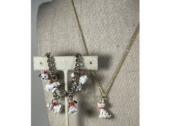 Disney 101 Dalmatians Costume Necklace & Bracelet