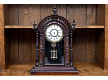 Welch Spring Antique Mantel Clock