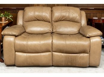Double Manual Reclining Sofa