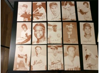 Lot Of 32 Exhibit Cards (reprints From The 1980s)