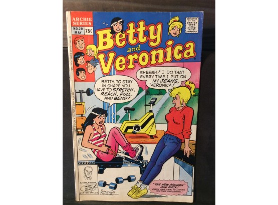 May 1989 Archie Series Betty & Veronica Comic Book #20 - K