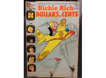 October 1963 Harvey Comics Richie Rich Dollars And Cents #6 - N