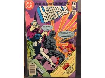 February 1980 DC Comics Legion Of Super Heroes #272 - M