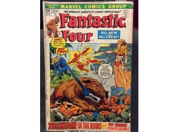 January Marvel Comics 1972 Fantastic Four #118 - M