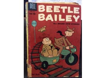 June-july 1960 Dell Comics Beetle Bailey - D