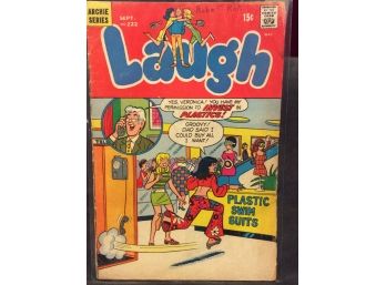 September 1969 Archie Comics Laugh #222 - M