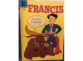 1957 Dell Comics Francis The Talking Mule #863 - D