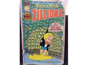 October 1976 Harvey World Comics Richie Rich Zillionz #1 - D