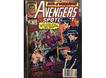 1990 Marvel Comics Avengers Spotlight #28 - M