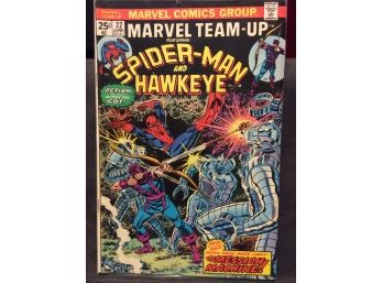 June 1974 Marvel Comics Spider Man And Hawkeye #22 - M