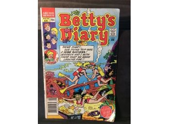 August 1988 Arche Series Betty's Diary Comic Book #19 - K
