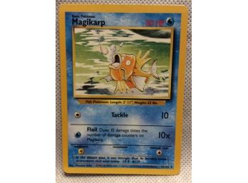 1999 Pokemon Magikarp Card - K