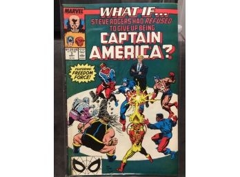 September 1989 Marvel Comics Captain America #3 - M