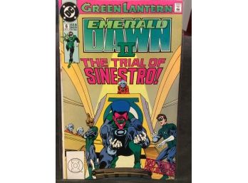 September 1991 DC Comics Emerald Dawn II The Trail Of Sinestro #6 - M