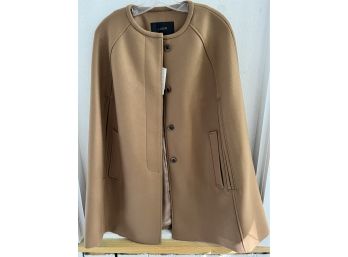 Gorgeous J. Crew Camel Wool Cape- New With Tags