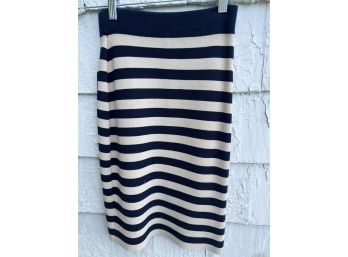J. Crew Striped Knit Skirt