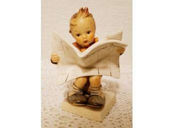 Vintage 1960 - 1963 Hummel Figurine 'Latest News'