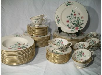 Lenox 'Country Garden' China Complete Service For 12 (Appears Unused)