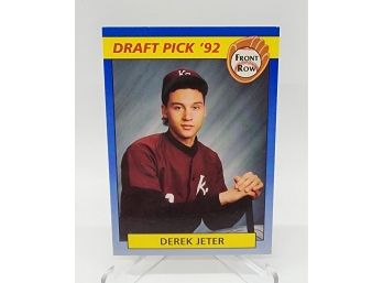 1992 Front Row Draft Pick Derek Jeter Rookie Card