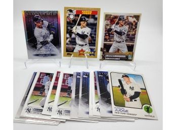 Lot Of 20 Aaron Judge Insert & Base Cards