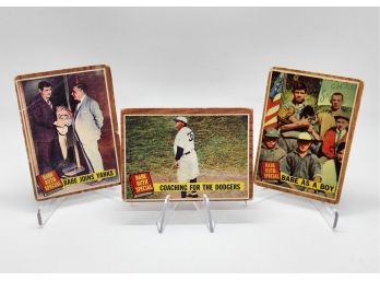 Lot Of 1962 Topps Babe Ruth Cards