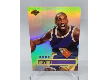 1999 Kobe Bryant Card With Piece Of Authentic Game Ball