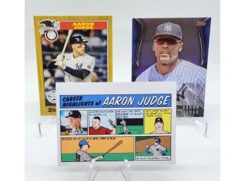 3 Aaron Judge Insert Cards