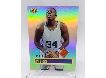 1999 Paul Pierce Card With Piece Of Authentic Game Ball