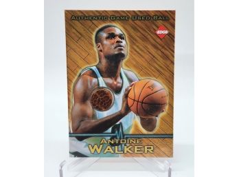 1997 Collectors Edge Antoine Walker Game Used Ball Relic
