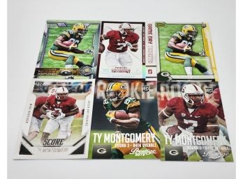 Lot Of 6 Ty Montgomery Rookie Cards