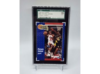 1991-92 Fleer Michael Jordan Graded 10 Gem Mint