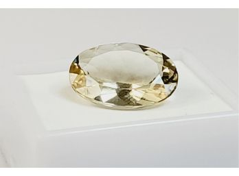 6 Carat-------large 14x10mm Oval Cut Yellow Labradorite Loose Gemstone