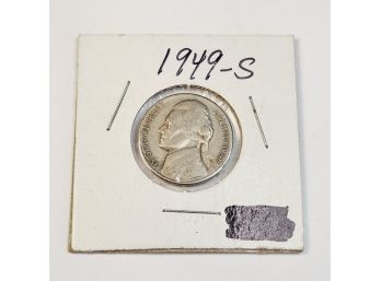 1949-s Jefferson Nickel (better Date)