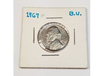 1967 Jefferson Nickel Uncirculated