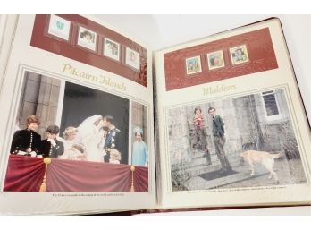 The Royal Wedding Philatelic Panels Collection - Large Binder Photos And Stamps