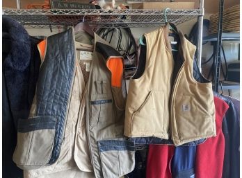 Group Of 2 Hunting Fishing Vests