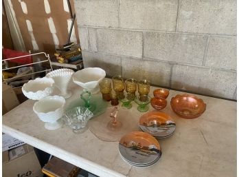 Group Of Miscellaneous Glassware