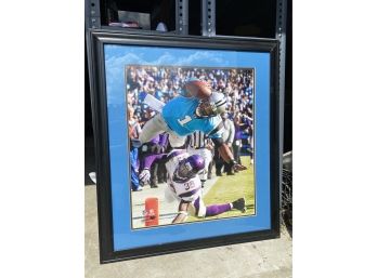 Cam Newton Framed And Matted Sports Photo