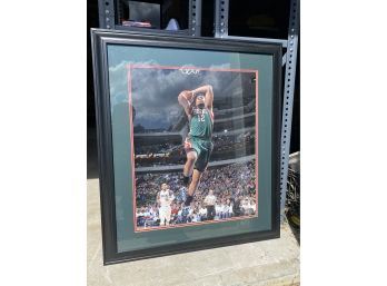 Milwaukee Bucks Framed And Matted Sports Photo