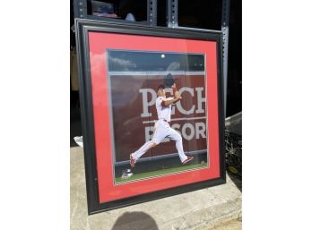 Mike Trout Framed And Matted Sports Photo