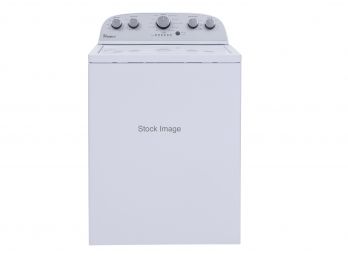 A Whirlpool - High Efficiency Top Load Washer With Smooth Wave Stainless Steel Wash Basket - White