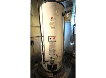 A Rheem Fury 75 Gallon Gas Water Heater